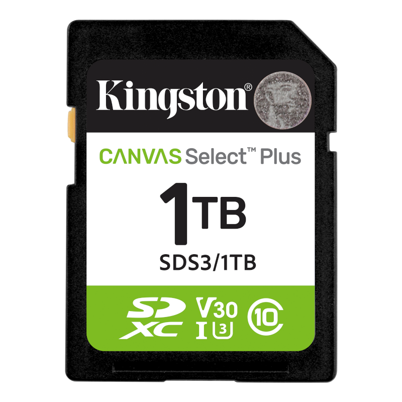 Карта пам'яті Kingston SDXC 1TB Canvas Select Plus (SDS3/1TB)
